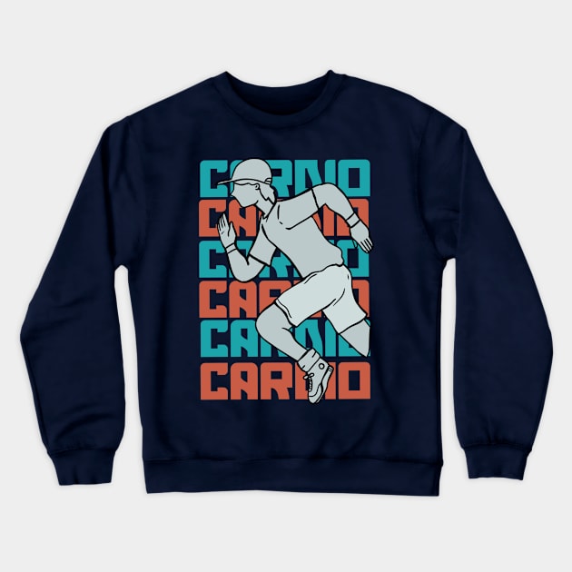 Sport cardio program Crewneck Sweatshirt by RiyanRizqi